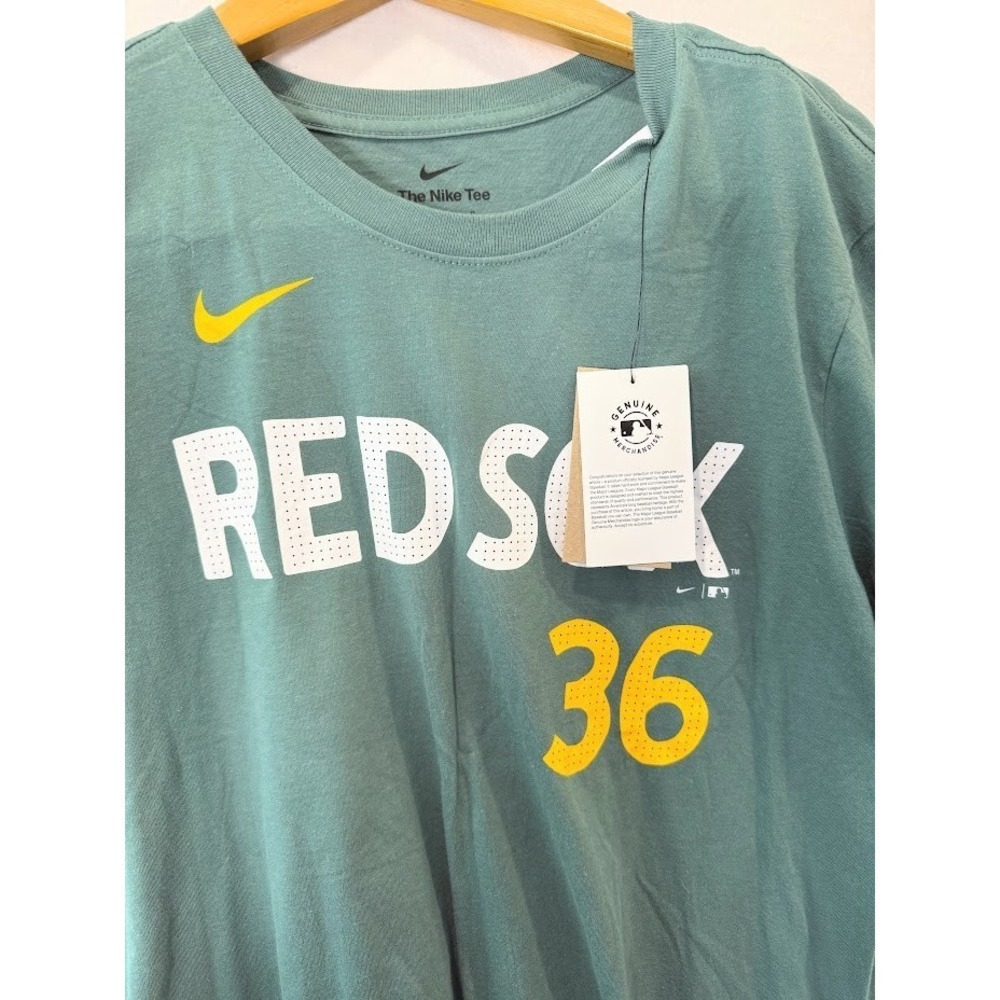 Red Sox Green City Connect T SHIRT Authentic Size Adult Large - NWT Nike - Picture 3 of 12